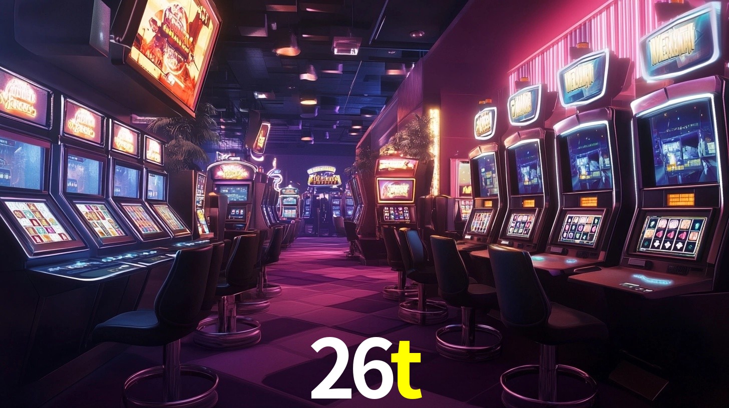 Sinta a adrenalina dos jogos de cassino com 26t
